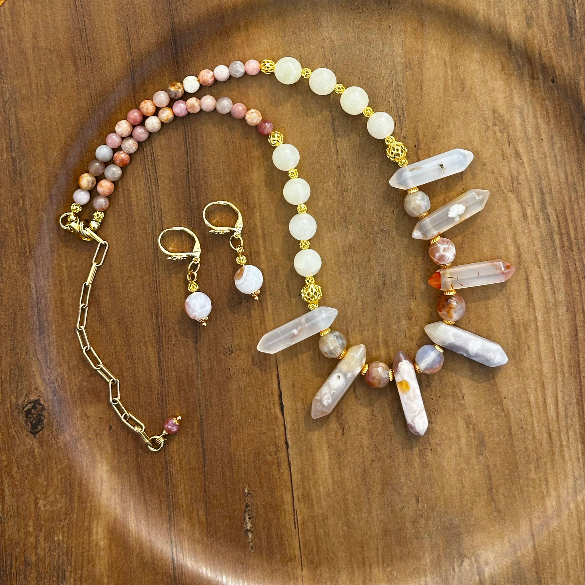 Earthlight Points Necklace