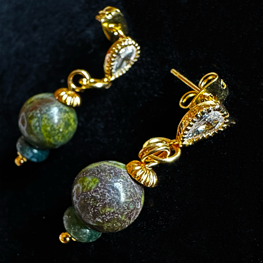 Ancient Forest" Statement Necklace