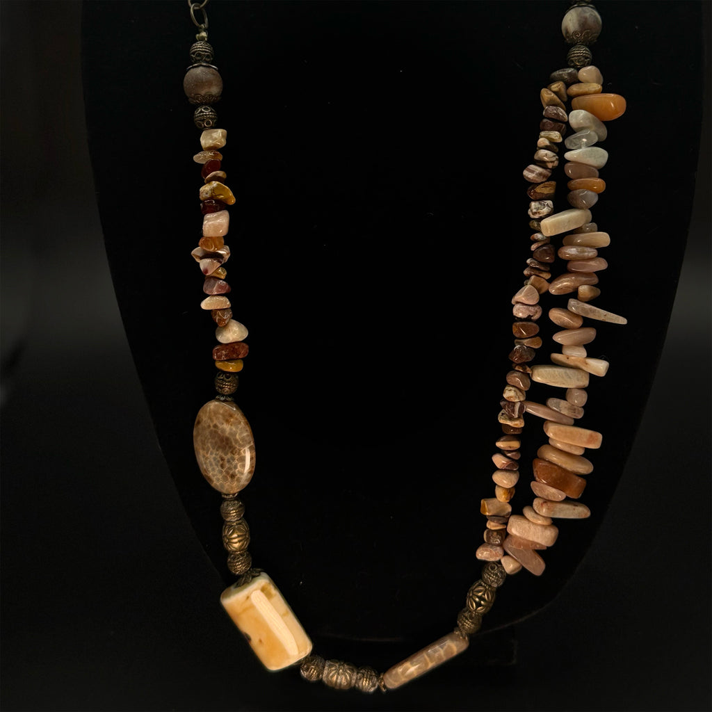 Earth Composition Necklace