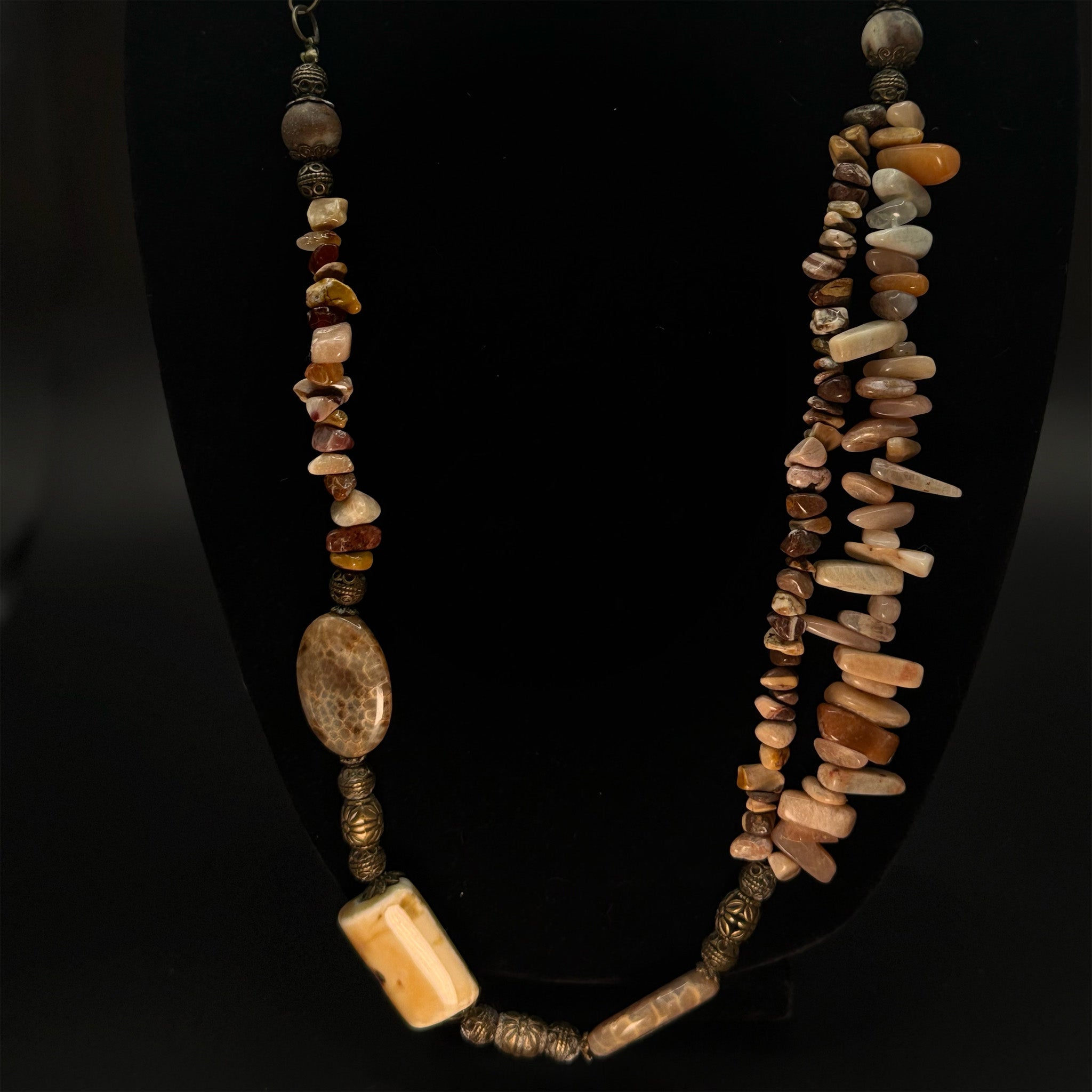 Earth Composition Necklace
