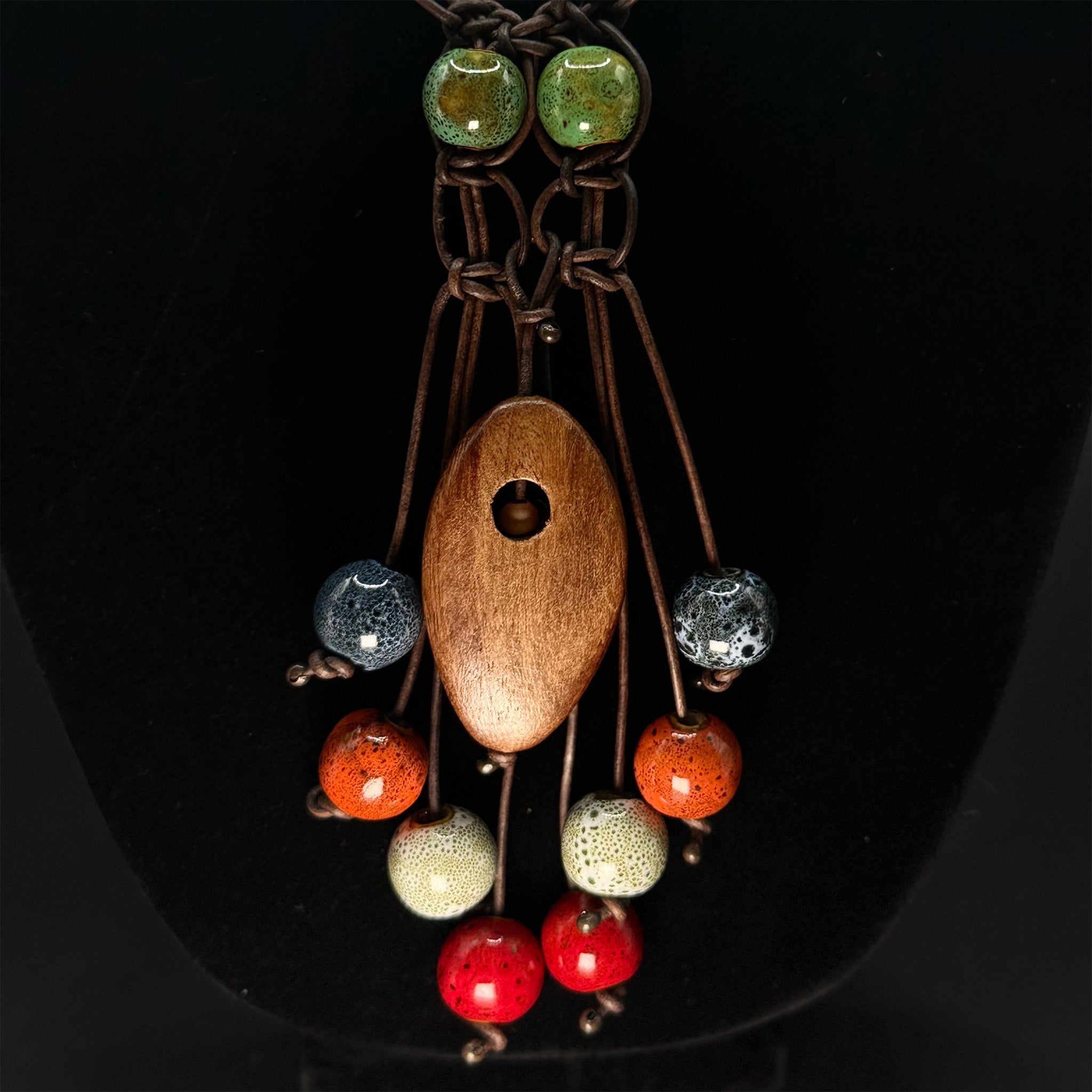 Earth Harmony Designer Statement Necklace