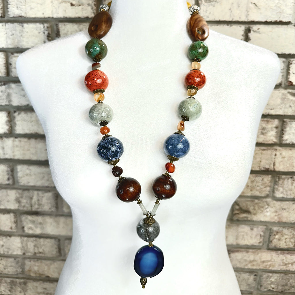 Ocean Depths Artisan Necklace