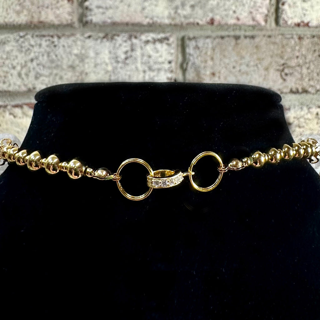 Ethereal Quartz Statement Necklace
