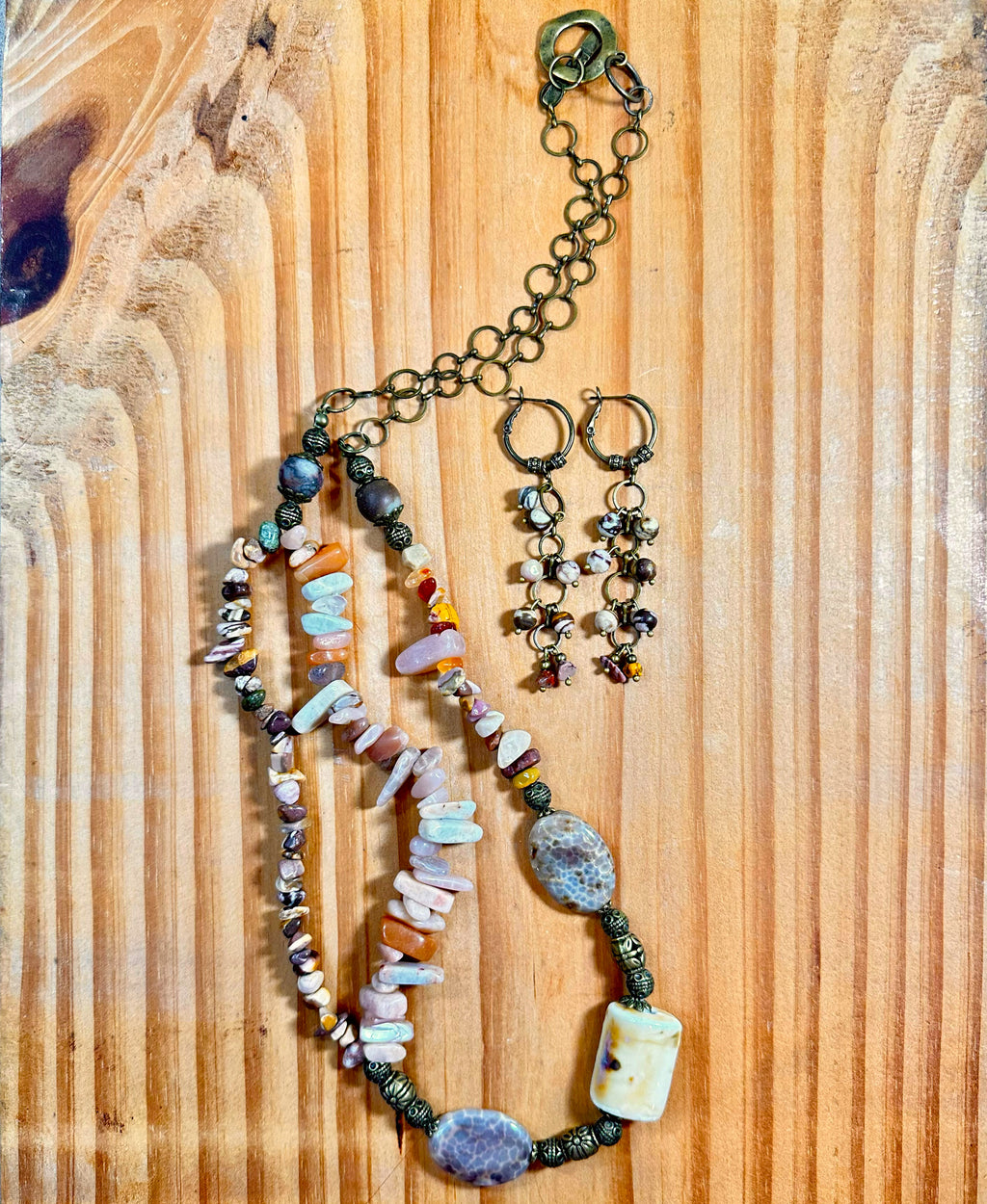 Earth Composition Necklace