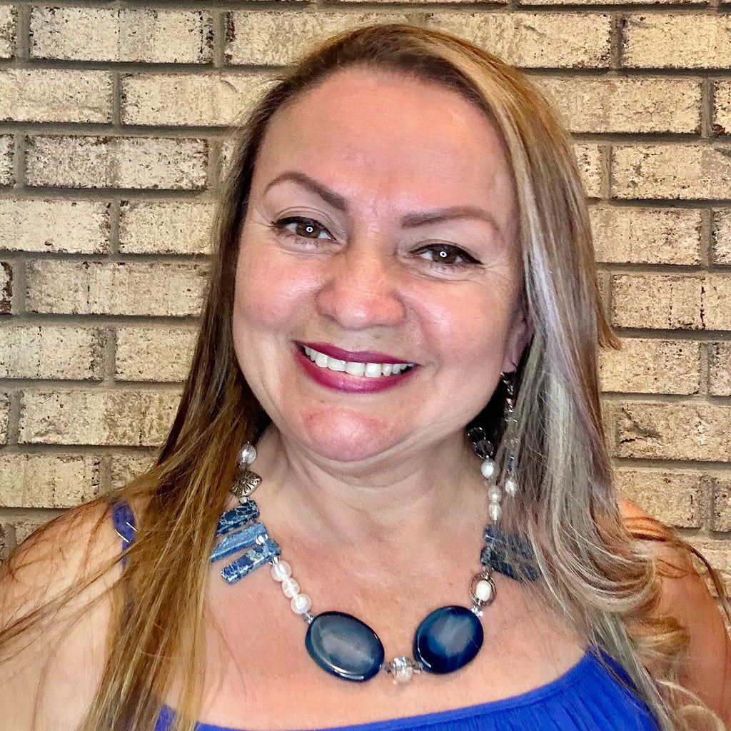 Midnight Pearl Statement Necklace Set